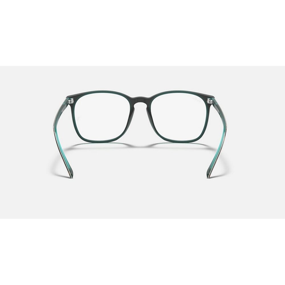 RAYBAN Eyeglasses RX5387F-5974 Havana On Transparent Green 54-18-150 - Picture 3 of 4